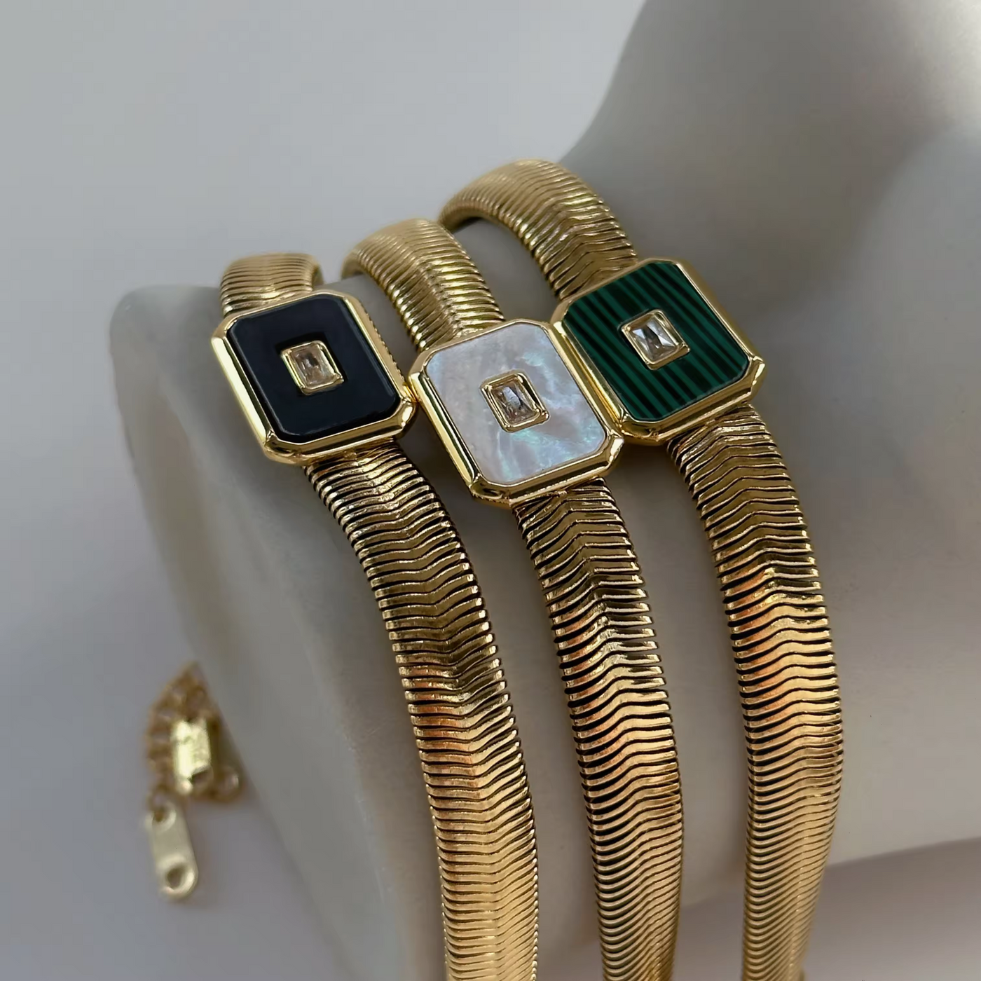 Chloé Scarlett - Vintage Emerald cut bracelet