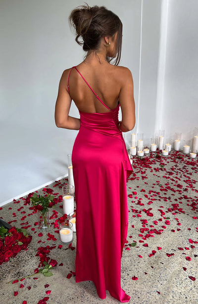 Chloe Scarlett - Mira Dress - Red